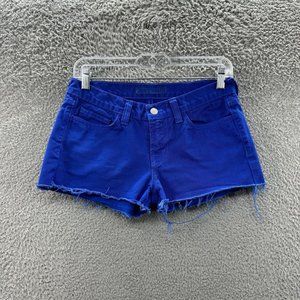 J Brand Shorts Junior's 25 Blue Denim Cut‎ Off Shorts Junior's 25